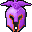 Purple Demon Helmet